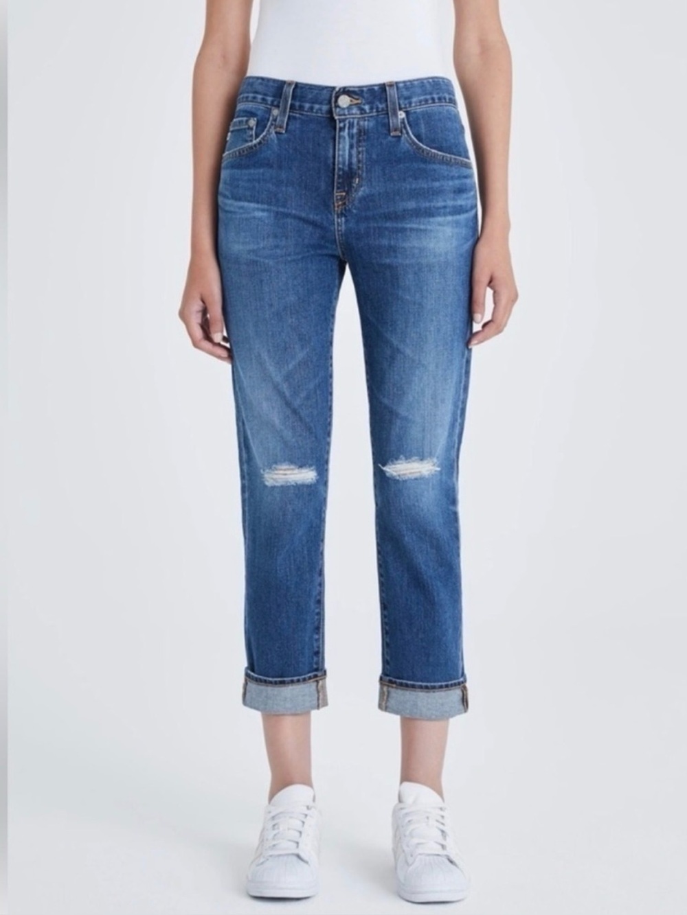 AG Ex-Boyfriend Slouchy Slim Boyfriend Jeans 11 Years Interrupted Women's 29